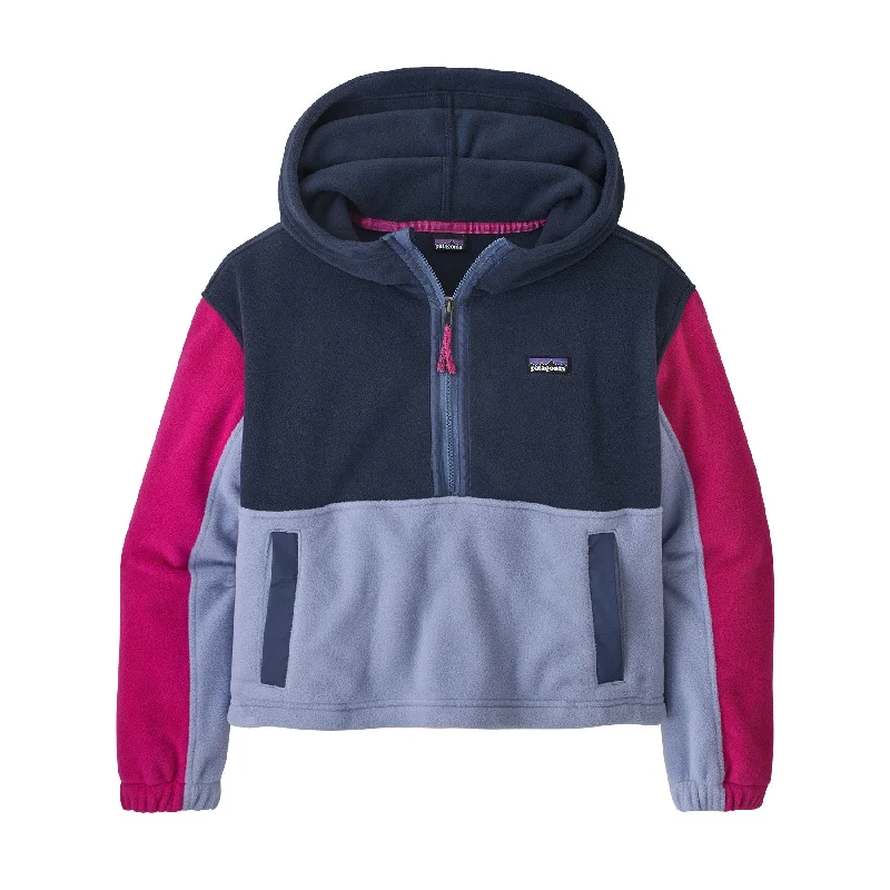 Kids' Microdini Cropped Hoody Pullover