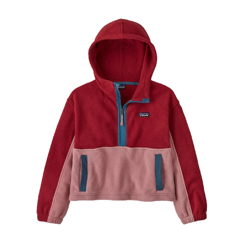 Kids' Microdini Cropped Hoody Pullover