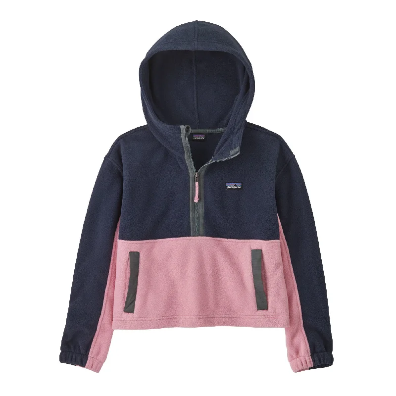 Kids' Microdini Cropped Hoody Pullover