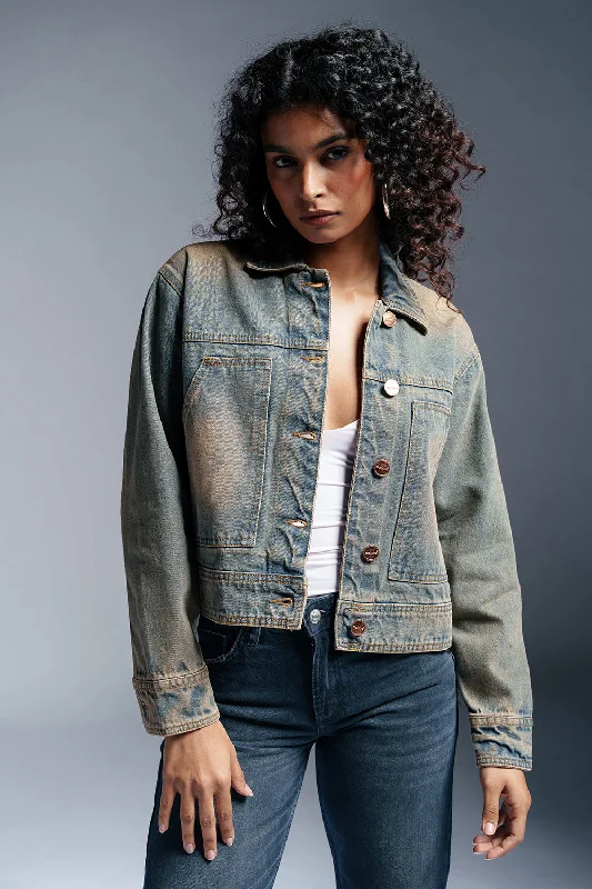 Retro Trail Denim Carpenter Jacket