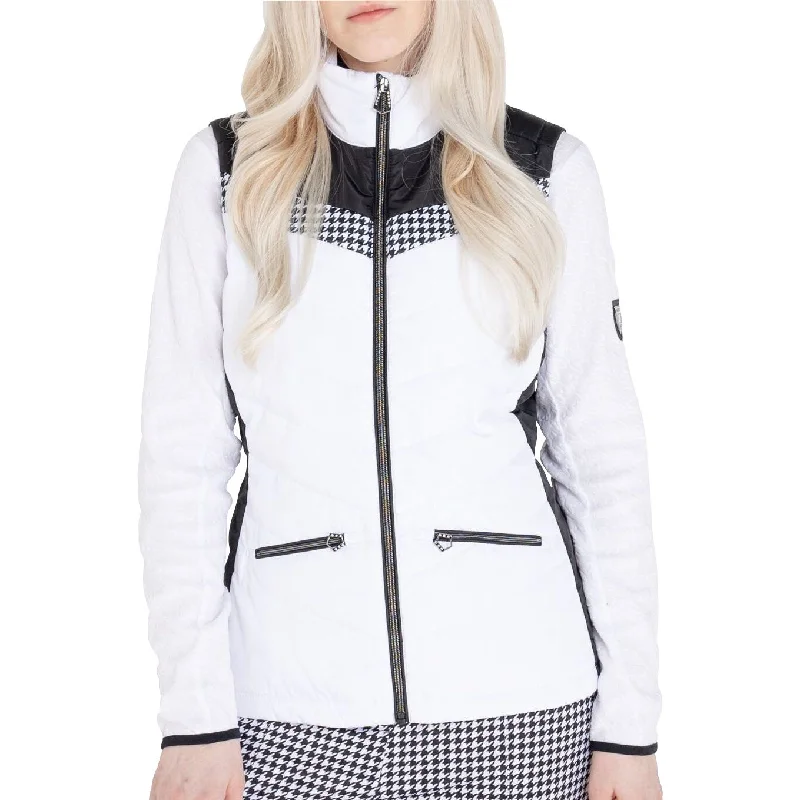 Dare2B Burnish Quilted Womens Gilet - White