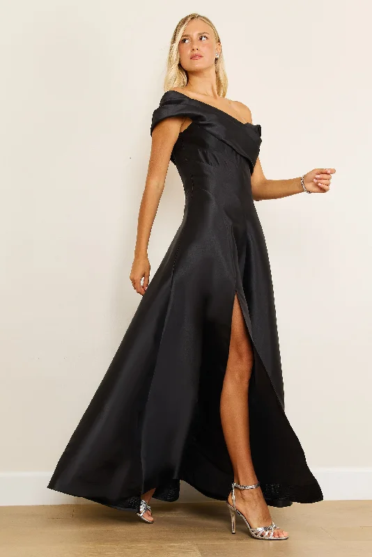 One Shoulder Long Formal Ball Gown Evening Dress