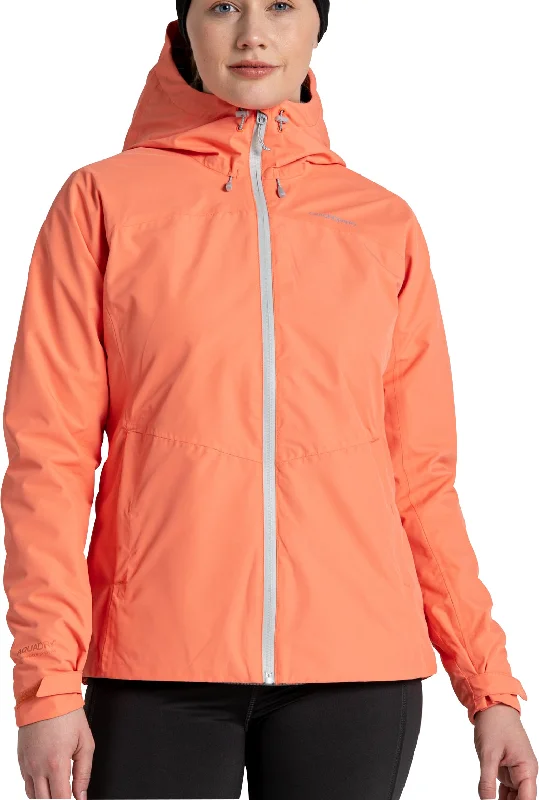 Craghoppers Loretta Womens Waterproof Jacket - Orange