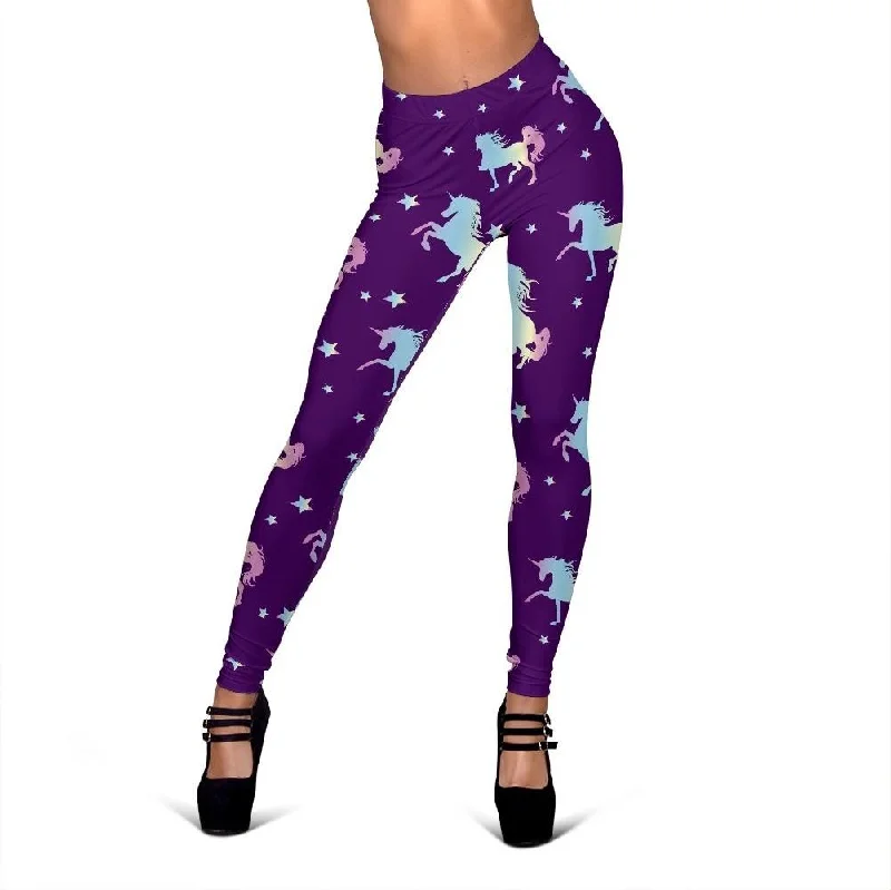 Pattern Print Unicorn Women Leggings