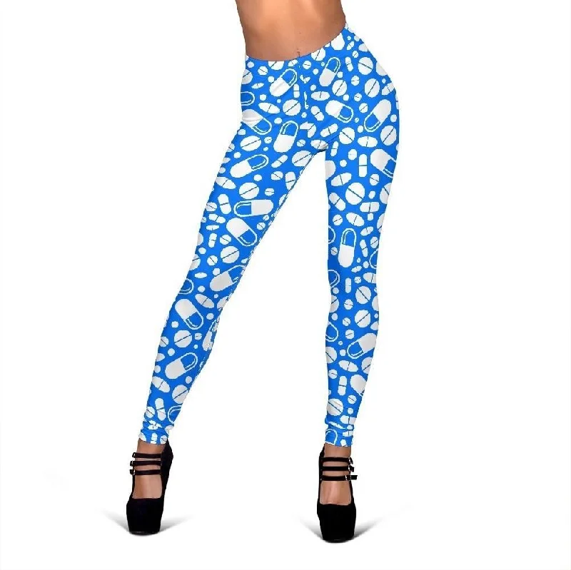 Pharmacy Pattern Print Women Leggings